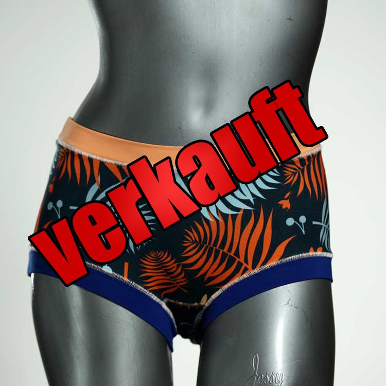bequeme schöne süße handgemachte Hotpant aus Biobaumwolle, Unterwäsche für Damen
