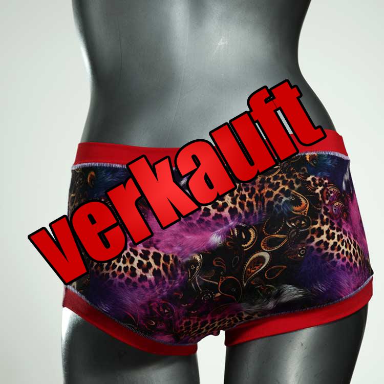 bequeme gemusterte süße attraktive Hotpant aus Biobaumwolle, Unterwäsche für Damen