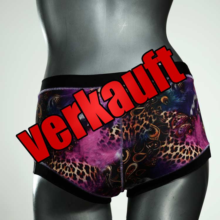 süße farbige attraktive bequeme Hotpant aus Biobaumwolle, Unterwäsche für Damen
