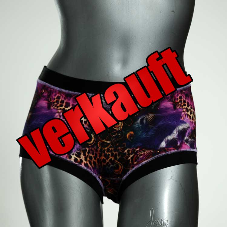süße farbige attraktive bequeme Hotpant aus Biobaumwolle, Unterwäsche für Damen