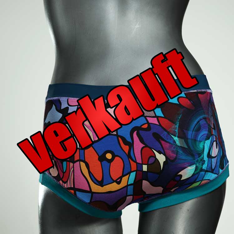 ökologische farbige preiswerte sexy Hotpant aus Biobaumwolle, Unterwäsche für Damen