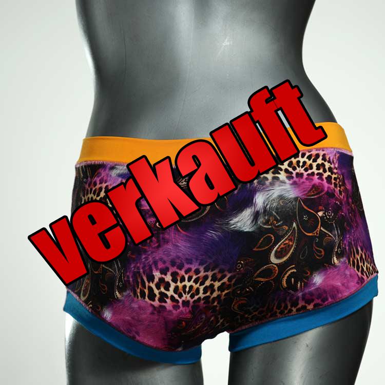 sexy handgemachte günstige preiswerte Hotpant aus Biobaumwolle, Unterwäsche für Damen