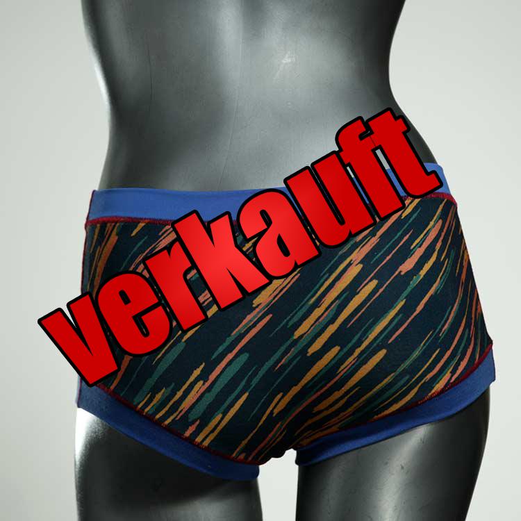 bunte sexy süße bequeme Hotpant aus Biobaumwolle, Unterwäsche für Damen