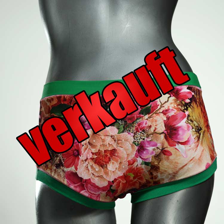sexy gemusterte preiswerte bequeme Hotpant aus Biobaumwolle, Unterwäsche für Damen