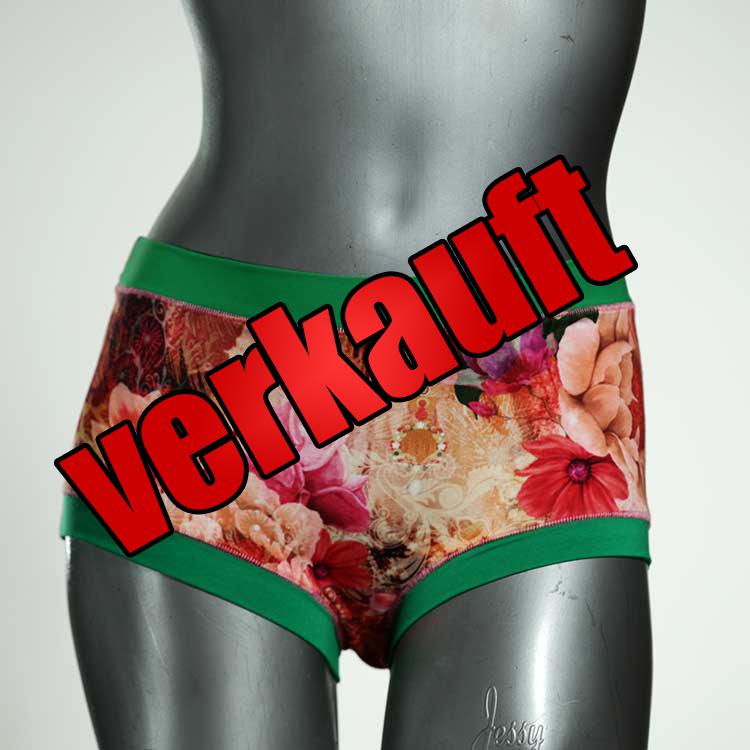 sexy gemusterte preiswerte bequeme Hotpant aus Biobaumwolle, Unterwäsche für Damen