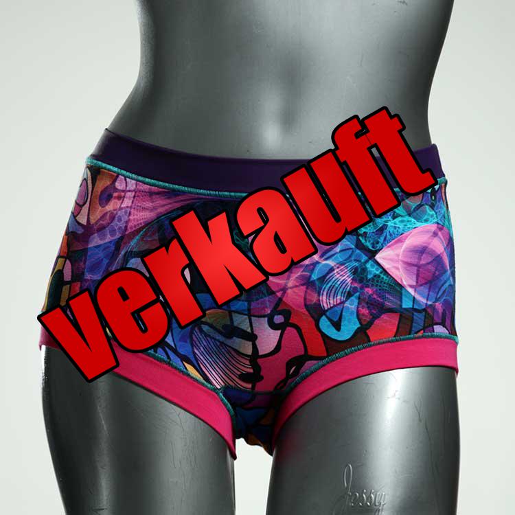 preiswerte süße bunte bequeme Hotpant aus Biobaumwolle, Unterwäsche für Damen