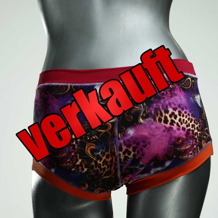 attraktive farbige bequeme schöne Hotpant aus Biobaumwolle, Unterwäsche für Damen