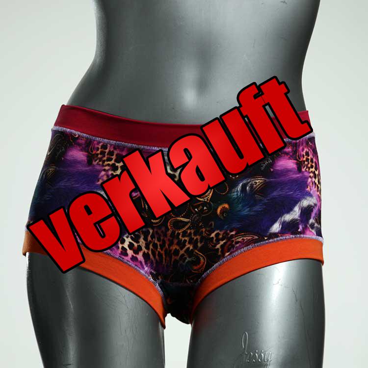 attraktive farbige bequeme schöne Hotpant aus Biobaumwolle, Unterwäsche für Damen