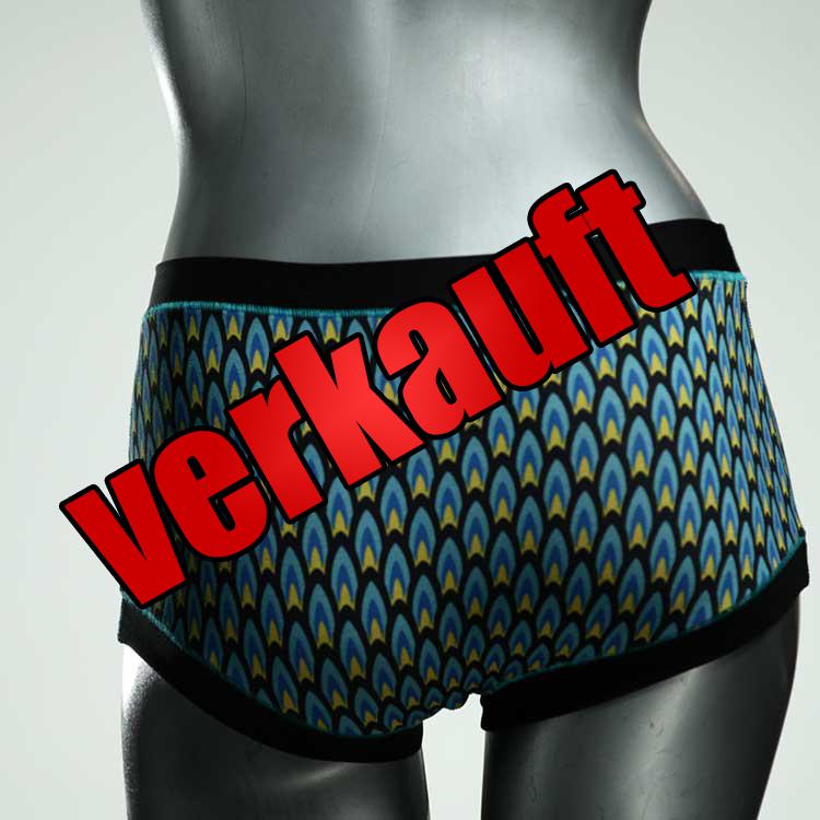 bequeme handgemachte günstige attraktive Hotpant aus Biobaumwolle, Unterwäsche für Damen