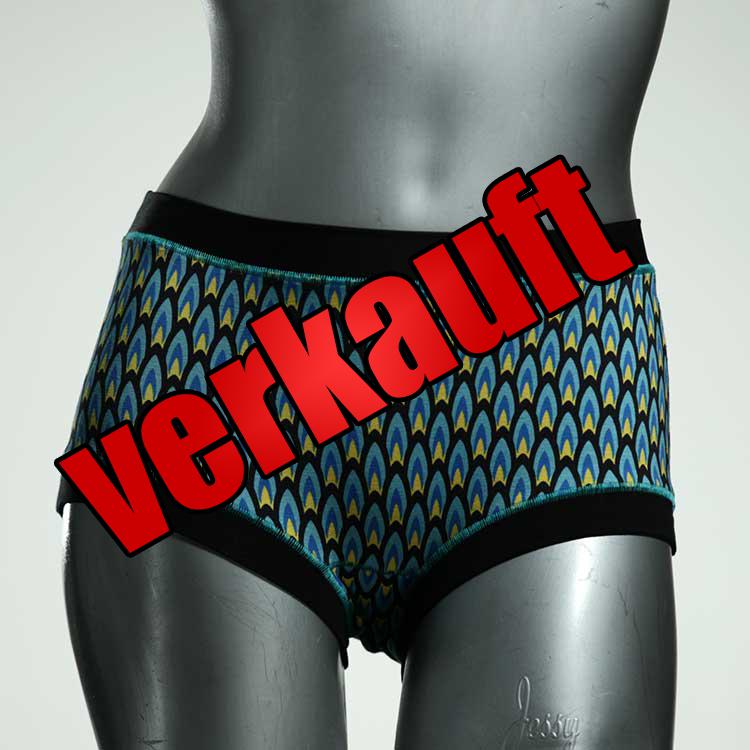 bequeme handgemachte günstige attraktive Hotpant aus Biobaumwolle, Unterwäsche für Damen