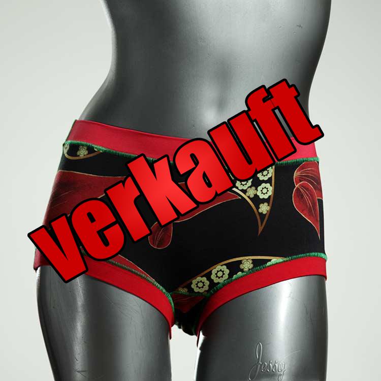 schöne ökologische bunte preiswerte Hotpant aus Biobaumwolle, Unterwäsche für Damen