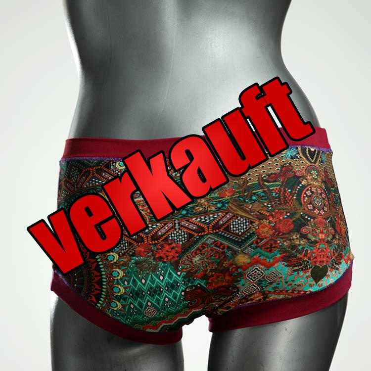 sexy farbige ökologische bequeme Hotpant aus Biobaumwolle, Unterwäsche für Damen