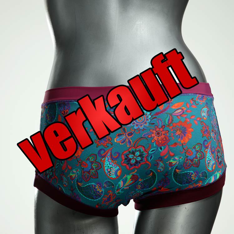 günstige farbige bequeme nachhaltige Hotpant aus Biobaumwolle, Unterwäsche für Damen