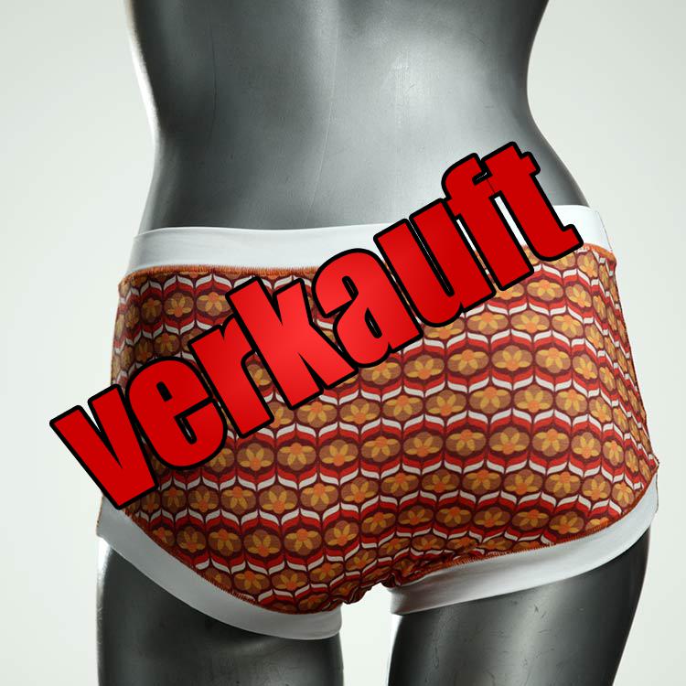 bunte süße günstige schöne Hotpant aus Biobaumwolle, Unterwäsche für Damen