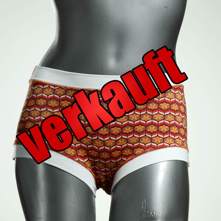 bunte süße günstige schöne Hotpant aus Biobaumwolle, Unterwäsche für Damen