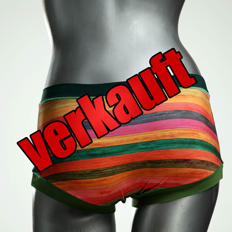 günstige ökologische preiswerte gemusterte Hotpant aus Biobaumwolle, Unterwäsche für Damen