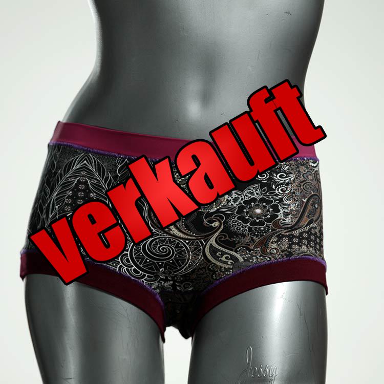 gemusterte günstige sexy nachhaltige Hotpant aus Biobaumwolle, Unterwäsche für Damen