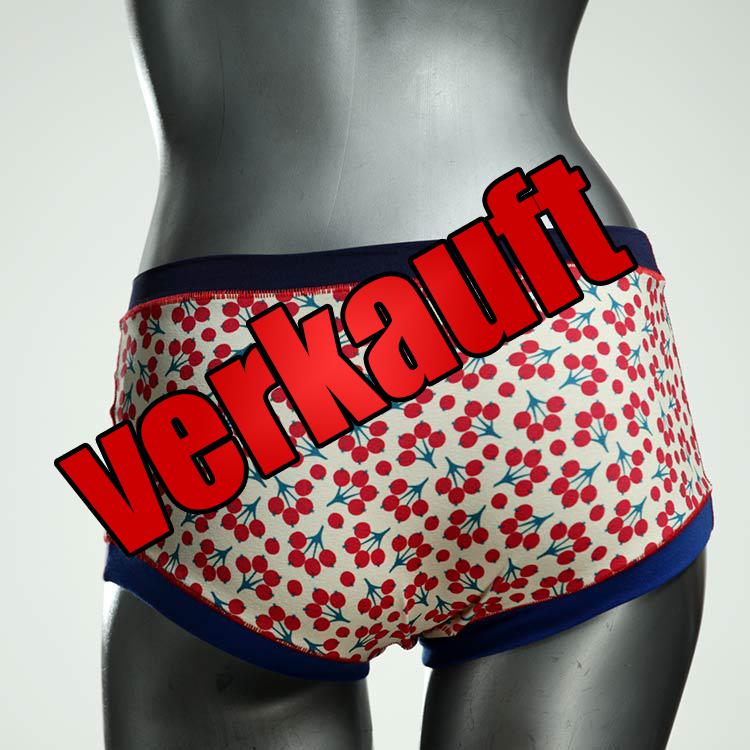 günstige preiswerte gemusterte handgemachte Hotpant aus Biobaumwolle, Unterwäsche für Damen