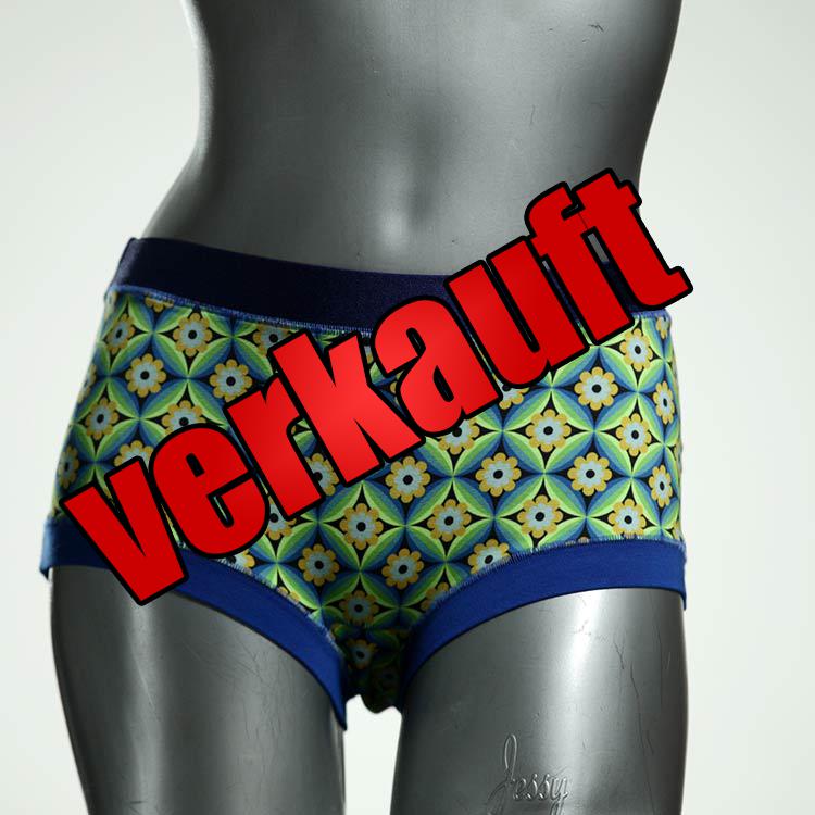 bunte bequeme farbige günstige Hotpant aus Biobaumwolle, Unterwäsche für Damen