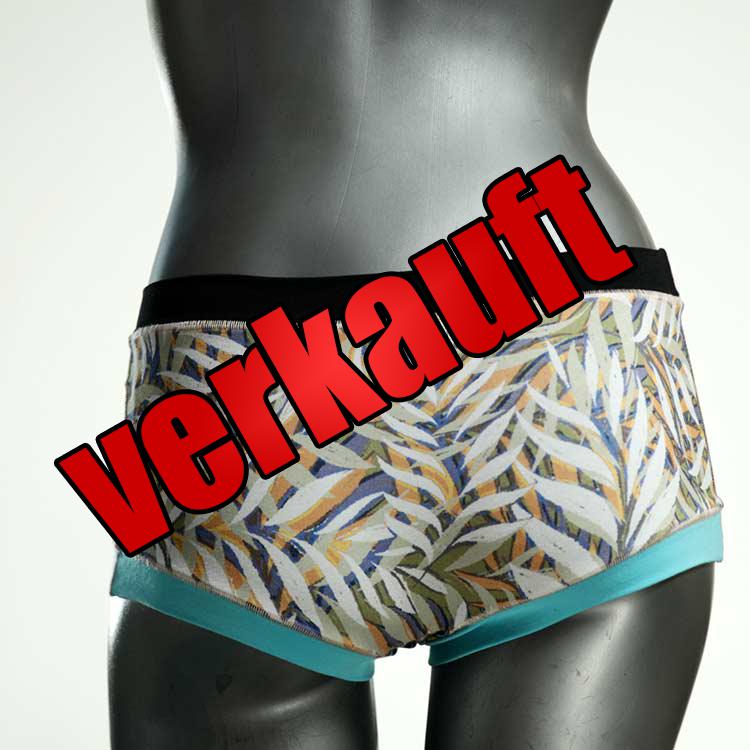 süße günstige bunte nachhaltige Hotpant aus Biobaumwolle, Unterwäsche für Damen