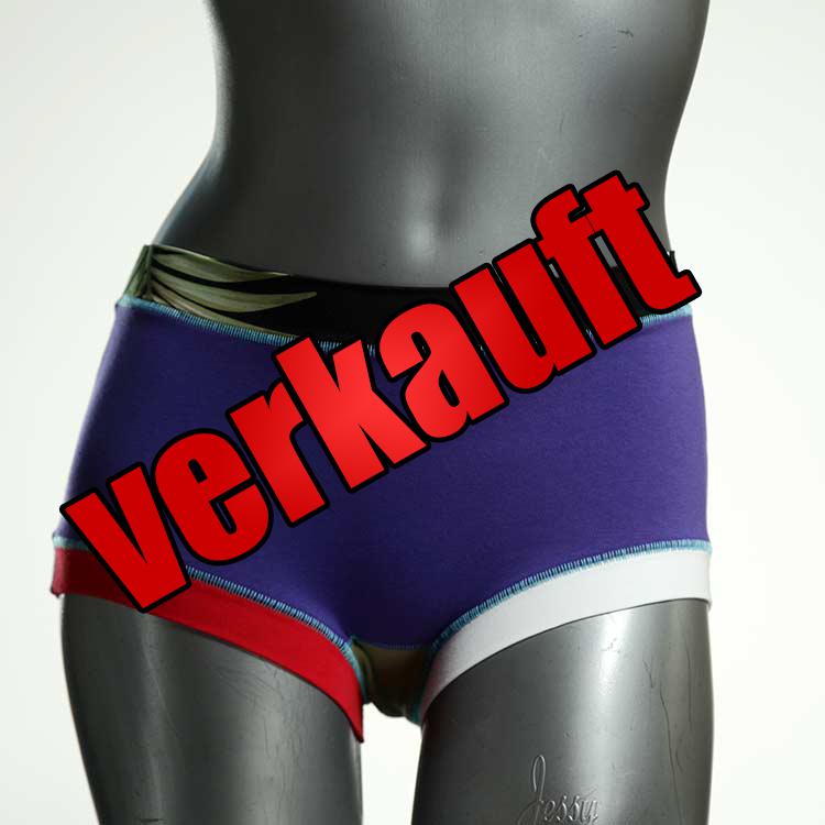 bequeme bunte nachhaltige süße Hotpant aus Biobaumwolle, Unterwäsche für Damen