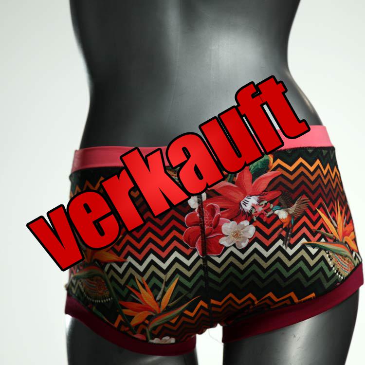 attraktive nachhaltige ökologische handgemachte Hotpant aus Biobaumwolle, Unterwäsche für Damen