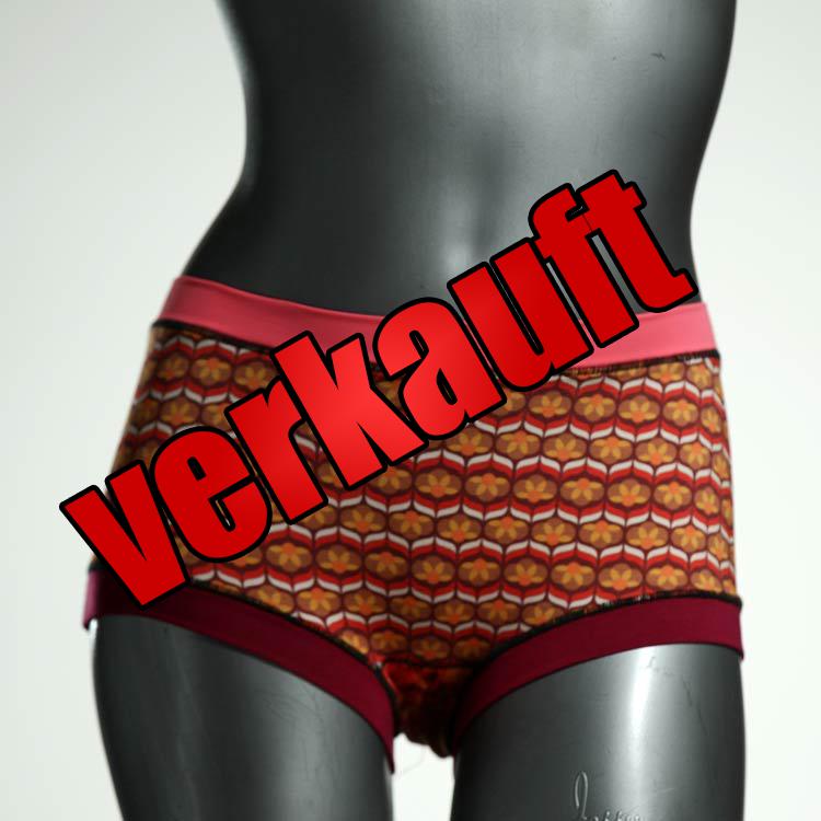 attraktive nachhaltige ökologische handgemachte Hotpant aus Biobaumwolle, Unterwäsche für Damen