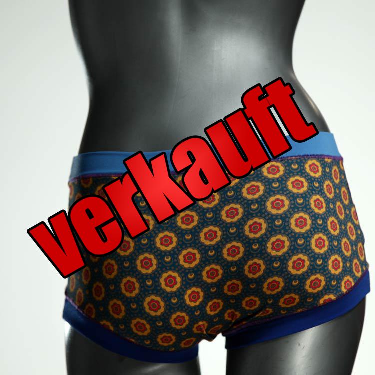 günstige nachhaltige farbige schöne Hotpant aus Biobaumwolle, Unterwäsche für Damen