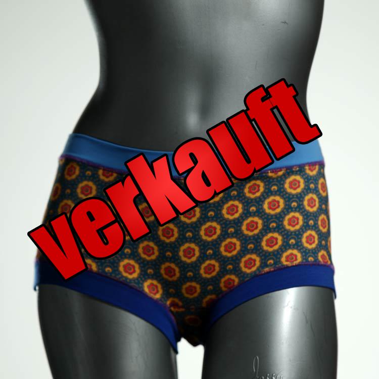 günstige nachhaltige farbige schöne Hotpant aus Biobaumwolle, Unterwäsche für Damen