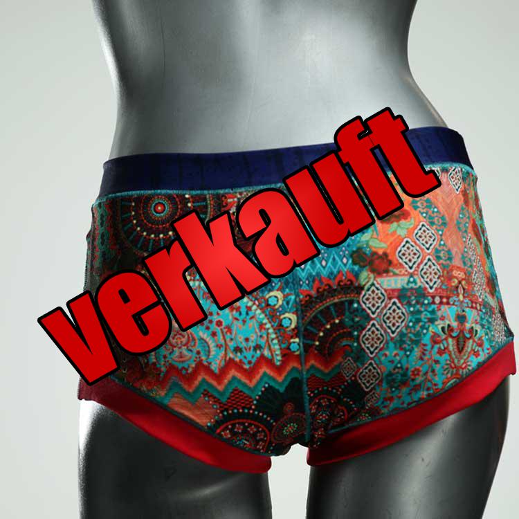 preiswerte süße bequeme bunte Hotpant aus Biobaumwolle, Unterwäsche für Damen