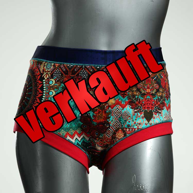 preiswerte süße bequeme bunte Hotpant aus Biobaumwolle, Unterwäsche für Damen