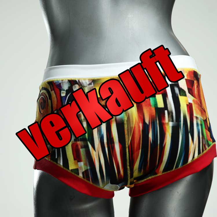 attraktive günstige bequeme farbige Hotpant aus Biobaumwolle, Unterwäsche für Damen