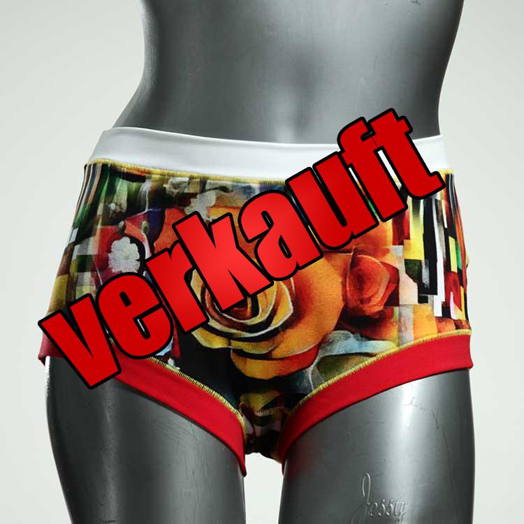 attraktive günstige bequeme farbige Hotpant aus Biobaumwolle, Unterwäsche für Damen