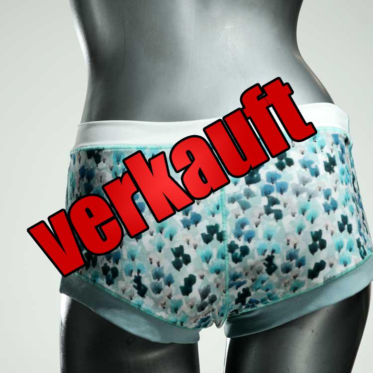 schöne bunte günstige ökologische Hotpant aus Biobaumwolle, Unterwäsche für Damen