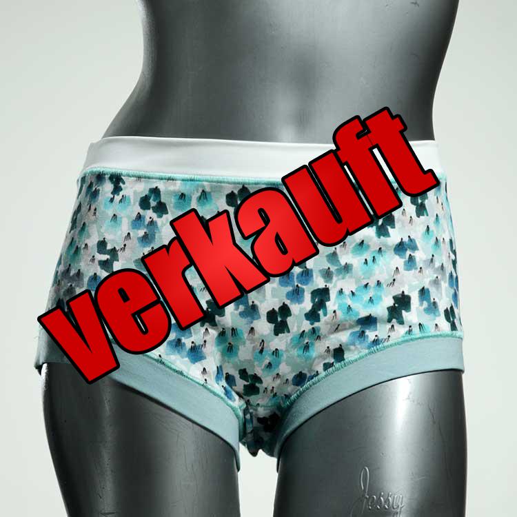 schöne bunte günstige ökologische Hotpant aus Biobaumwolle, Unterwäsche für Damen
