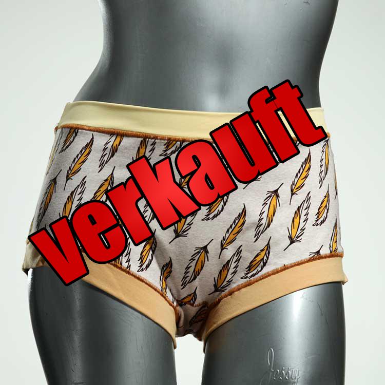 bequeme gemusterte günstige sexy Hotpant aus Biobaumwolle, Unterwäsche für Damen