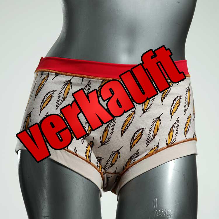 handgemachte schöne preiswerte nachhaltige Hotpant aus Biobaumwolle, Unterwäsche für Damen