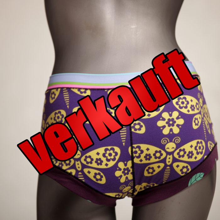  GOTS-zertifizierte bunte günstige Hotpant - Hipster - Unterhose für Damen aus Biobaumwolle für Damen
