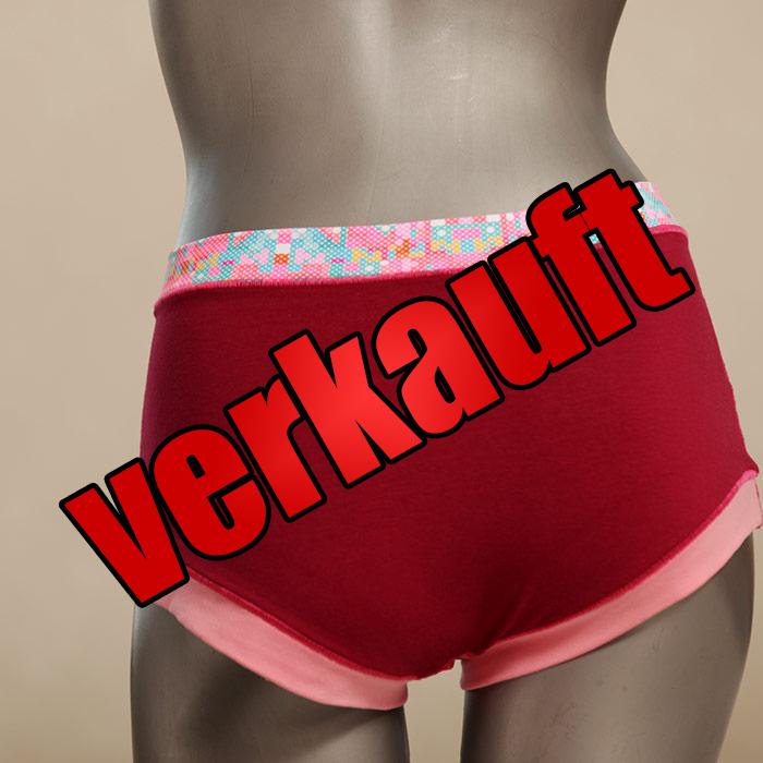  GOTS-zertifizierte reizende bunte Hotpant - Hipster - Unterhose für Damen aus Biobaumwolle für Damen