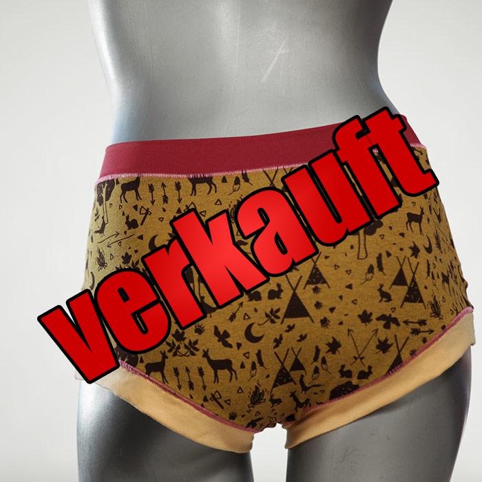  GOTS-zertifizierte preiswerte bunte Hotpant - Hipster - Unterhose für Damen aus Biobaumwolle für Damen