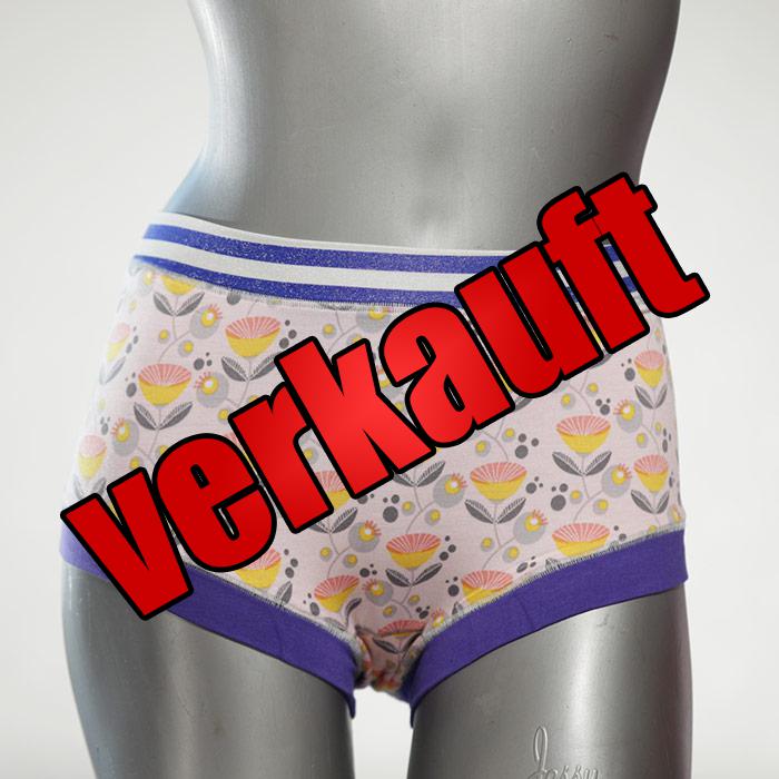  günstige bunte süße Hotpant - Hipster - Unterhose für Damen aus Biobaumwolle für Damen