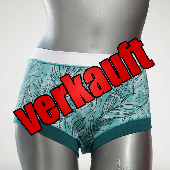  bequeme bunte günstige Hotpant - Hipster - Unterhose für Damen aus Biobaumwolle für Damen