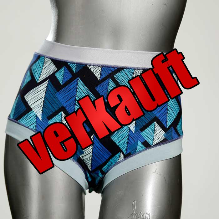 preiswerte günstige farbige handgemachte Hotpant aus Biobaumwolle, Unterwäsche für Damen