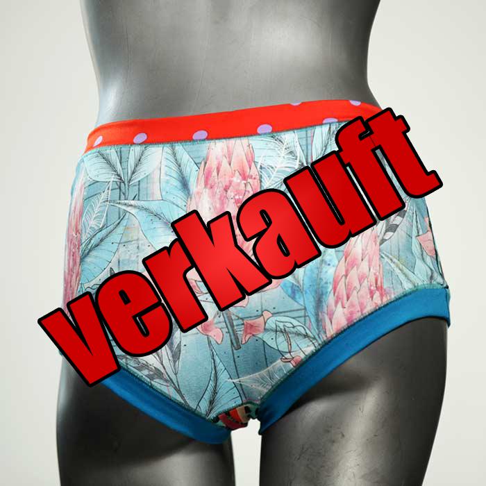 bunte bequeme farbige schöne Hotpant aus Biobaumwolle, Unterwäsche für Damen