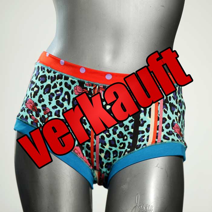 bunte bequeme farbige schöne Hotpant aus Biobaumwolle, Unterwäsche für Damen