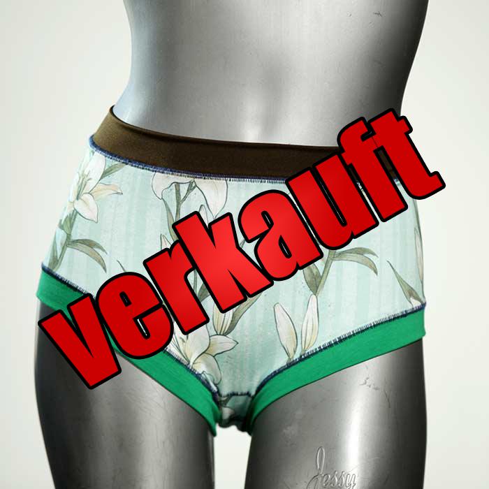 nachhaltige bunte ökologische günstige Hotpant aus Biobaumwolle, Unterwäsche für Damen