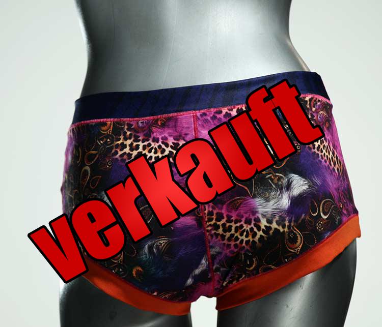 attraktive gemusterte schöne sexy Hotpant aus Biobaumwolle, Unterwäsche für Damen