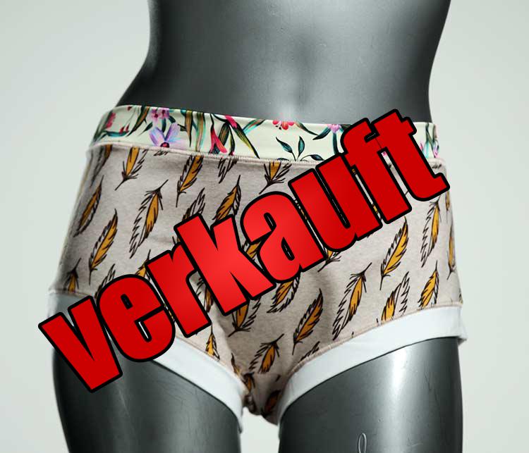 ökologische bequeme farbige sexy Hotpant aus Biobaumwolle, Unterwäsche für Damen