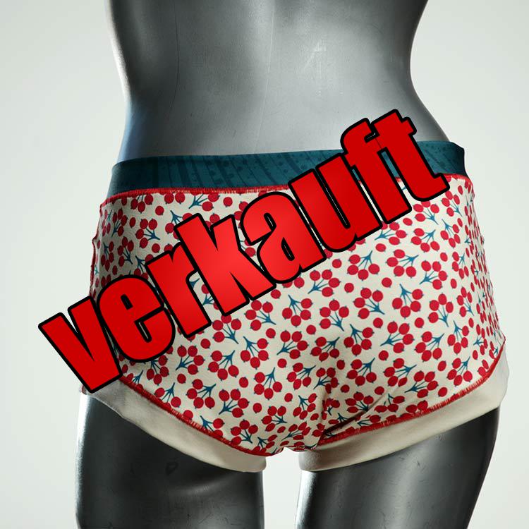 nachhaltige schöne gemusterte süße Hotpant aus Biobaumwolle, Unterwäsche für Damen