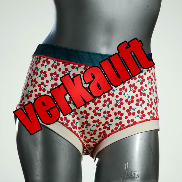 nachhaltige schöne gemusterte süße Hotpant aus Biobaumwolle, Unterwäsche für Damen